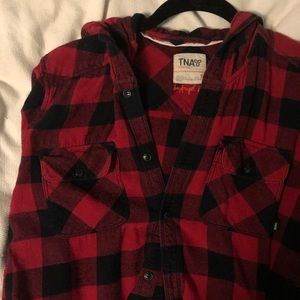 TNA Hooded Flannel